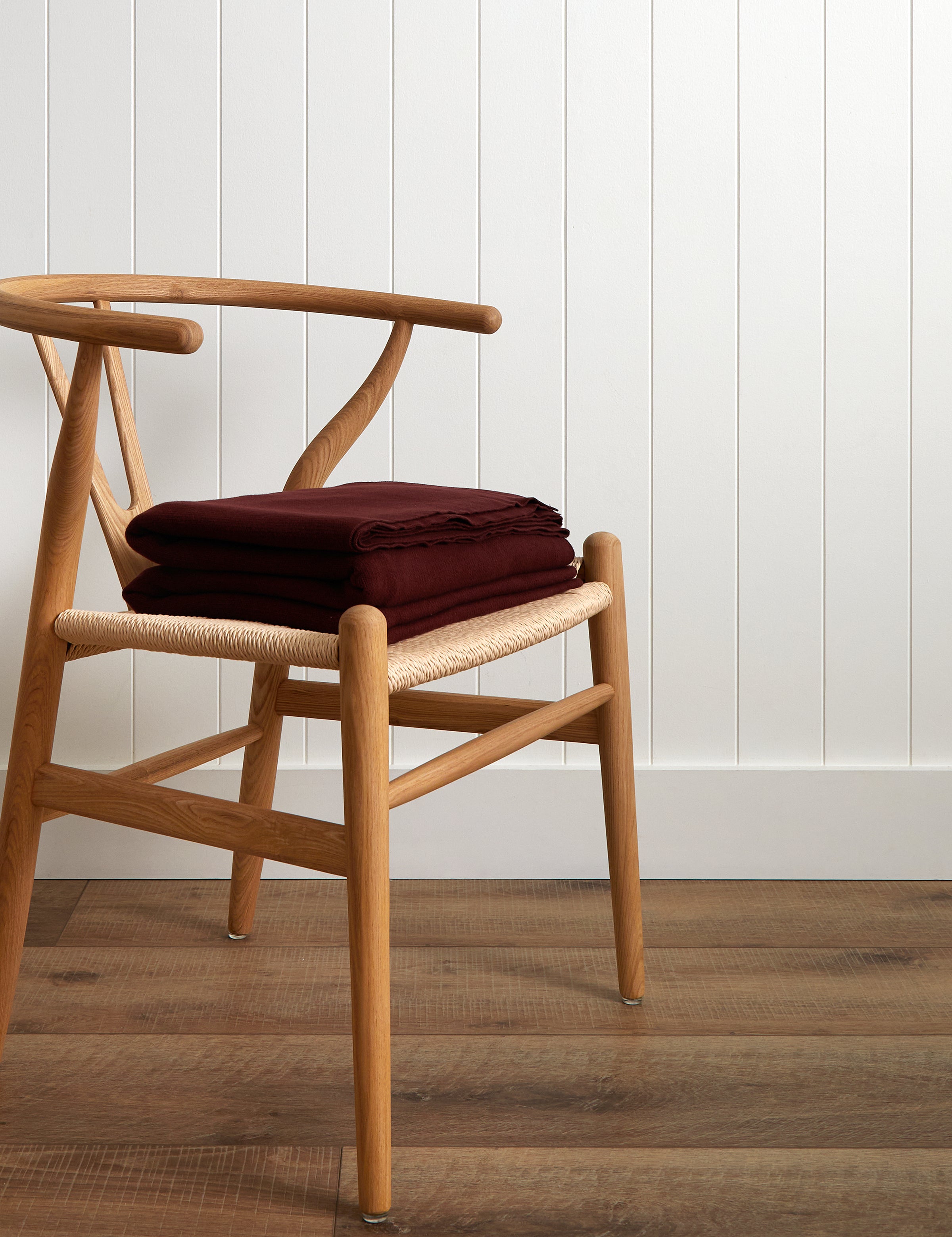 Sintra Cotton Blanket | Sangria-1