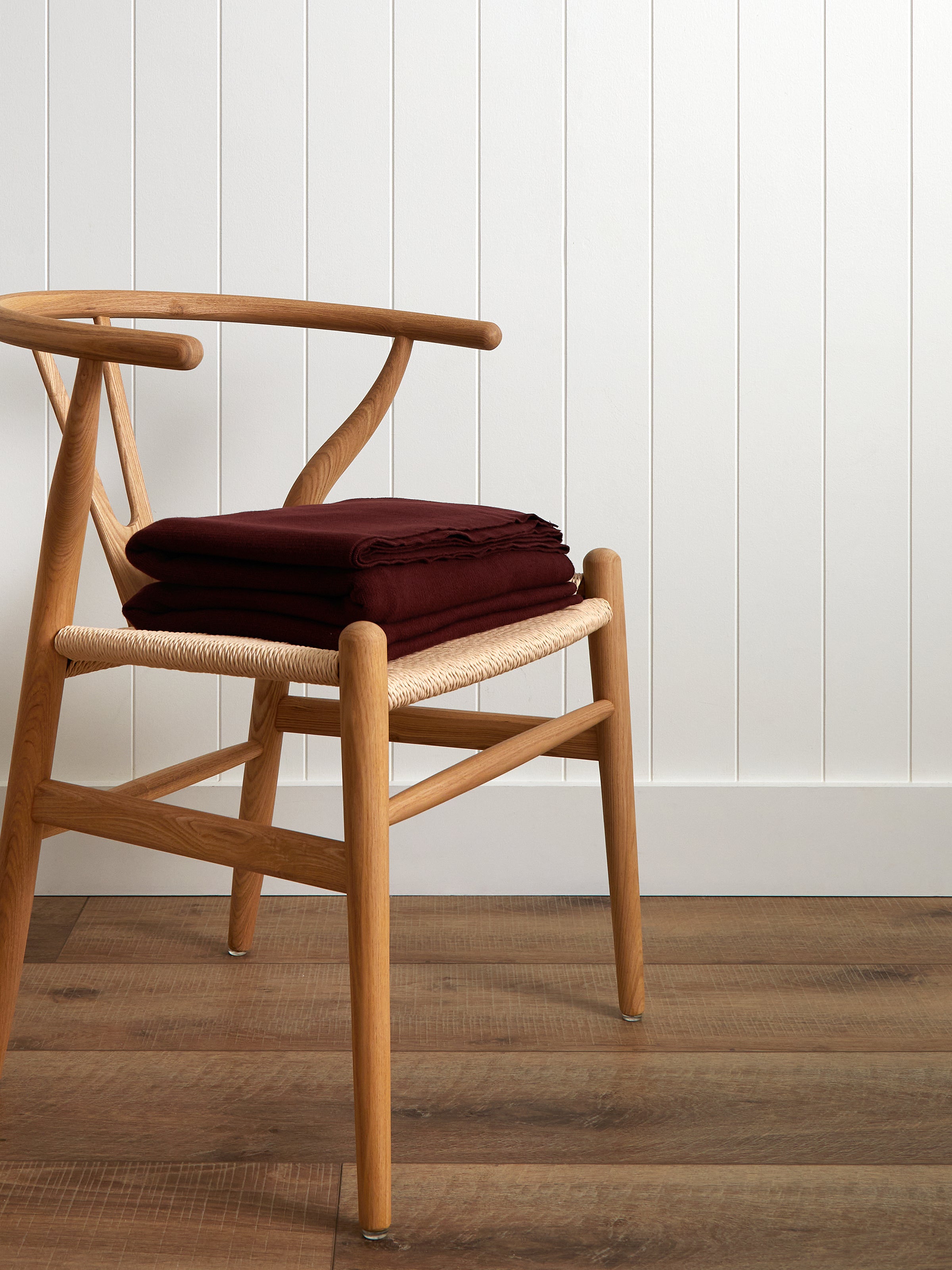 Sintra Cotton Blanket | Sangria-1