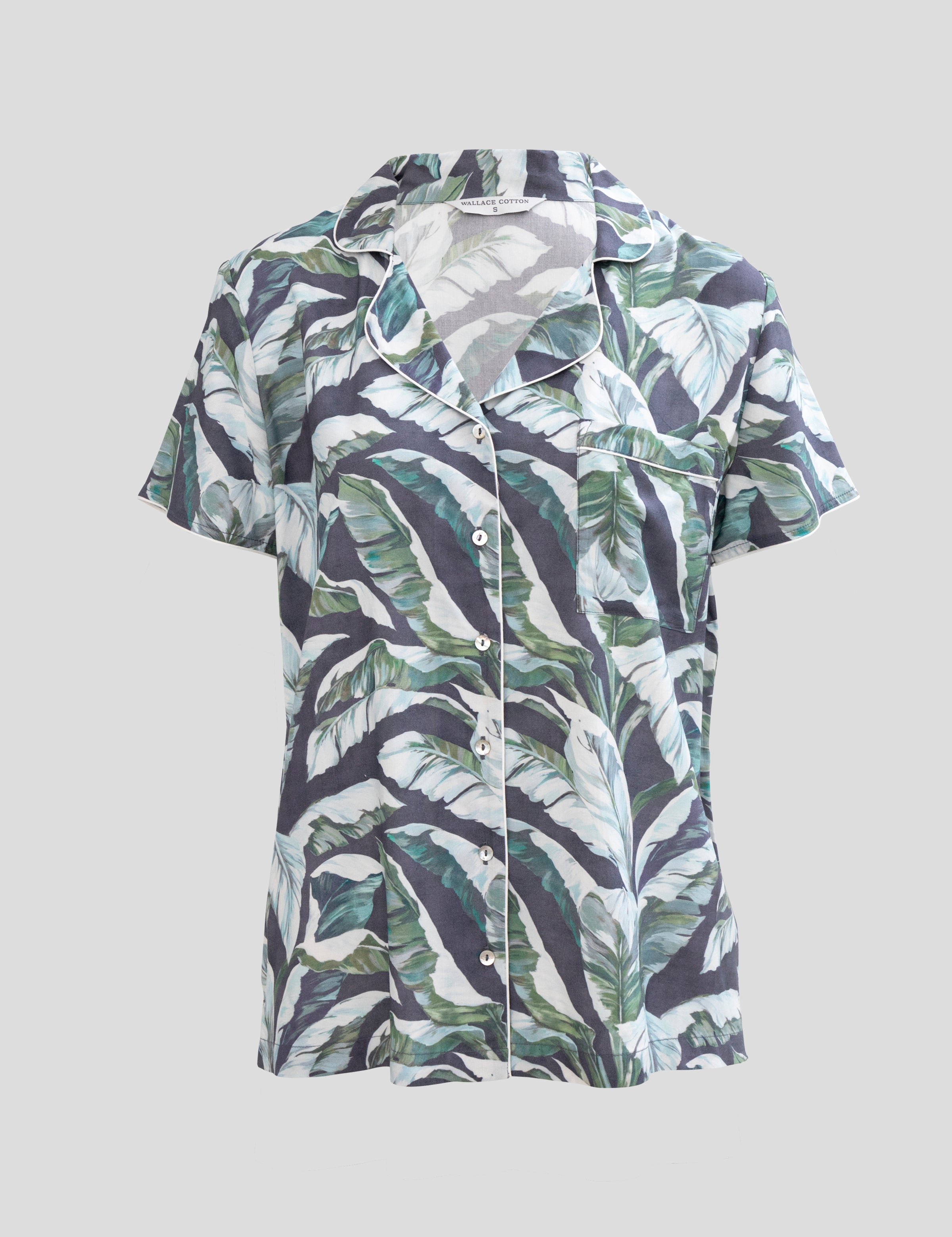 Soraya PJ Shirt | Leaf-2