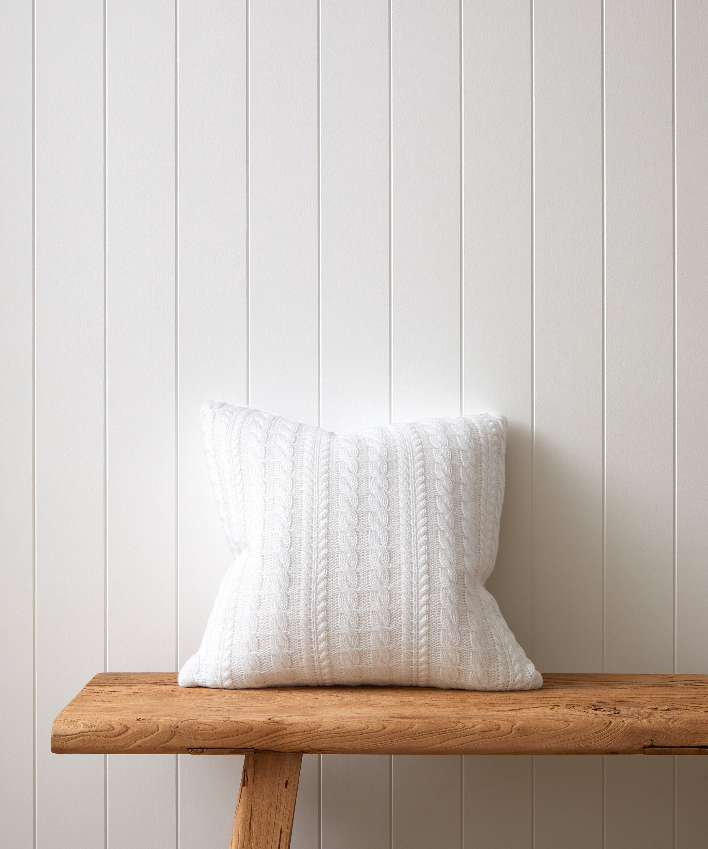 Souvenir Square Cushion Cover | White-1