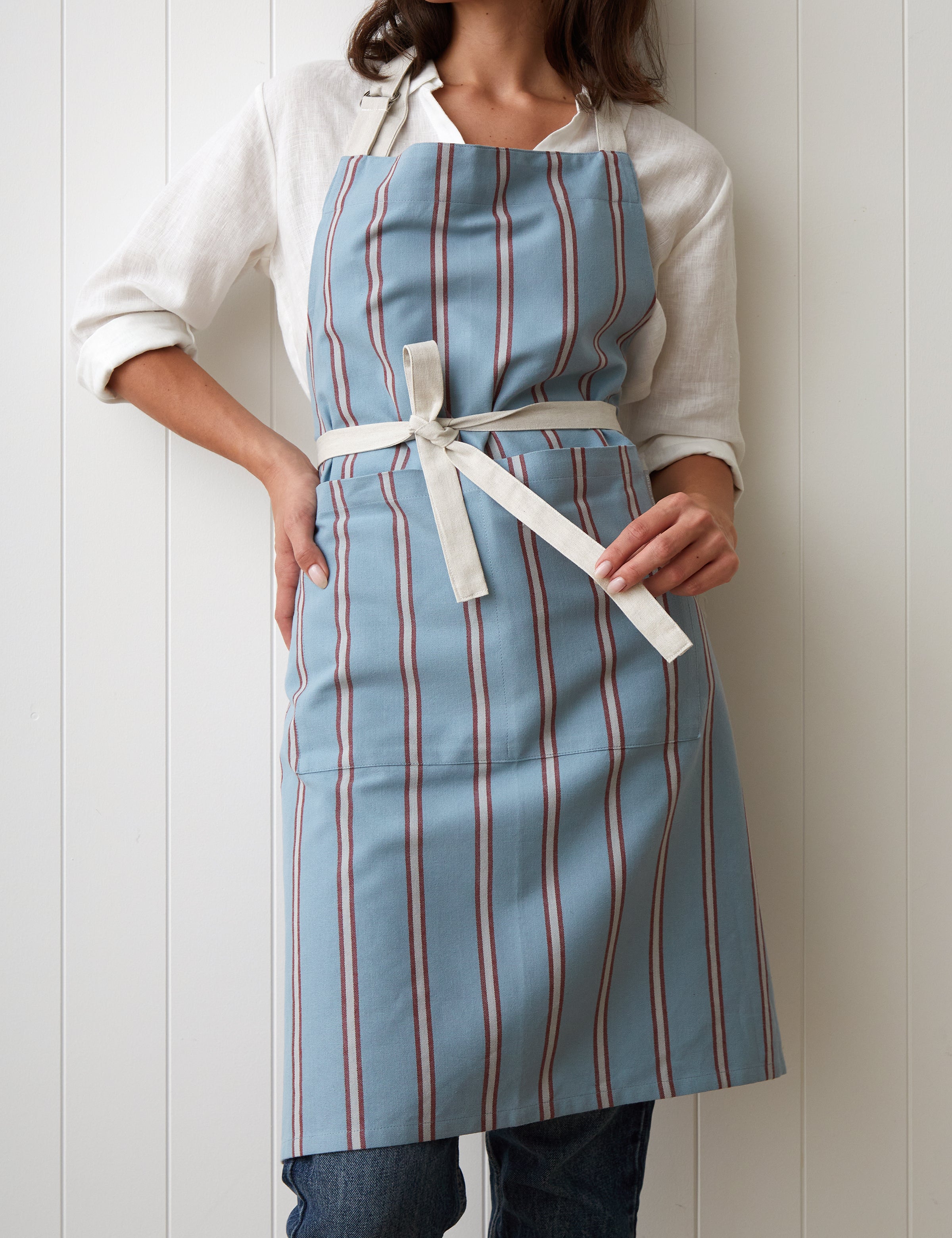 Spicy Margarita Everyday Apron | Stripe-1