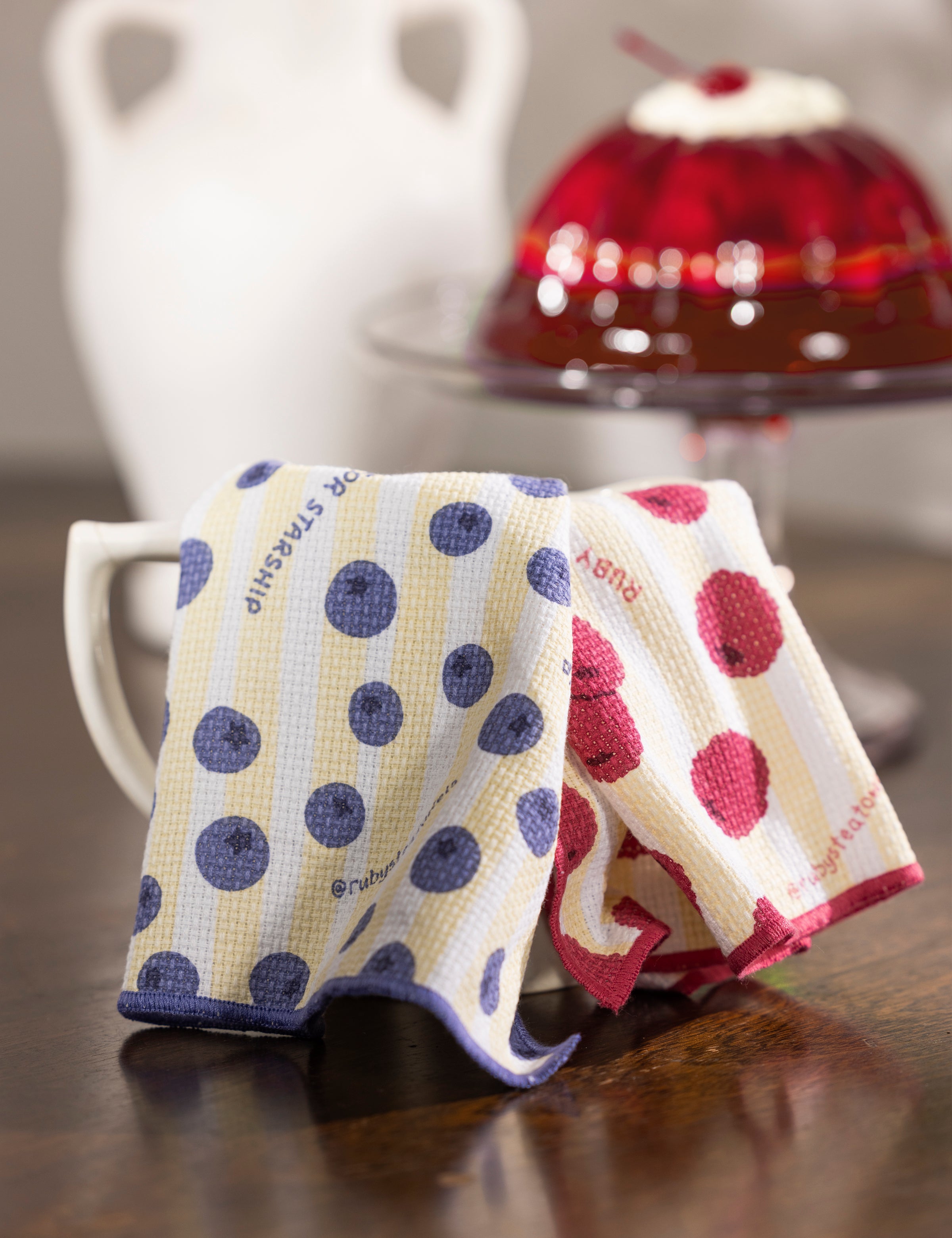 Starship Berries Washcloth Set of 2 | Multi-2