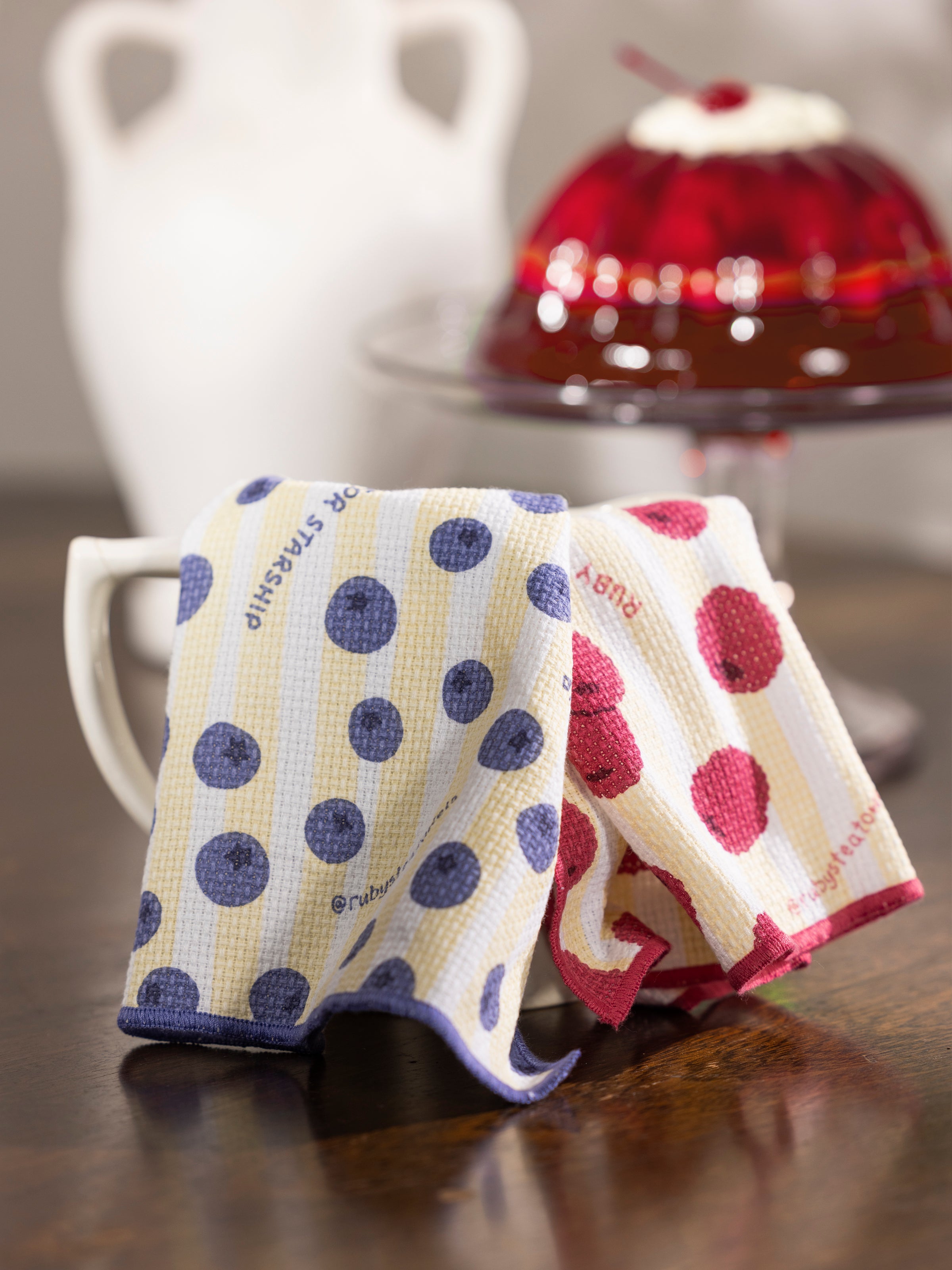 Starship Berries Washcloth Set of 2 | Multi-2