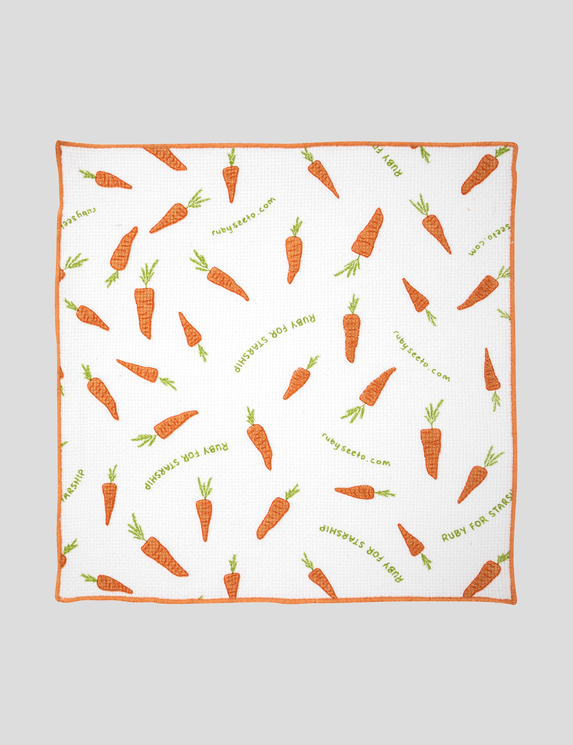 Starship Carrot Washcloth Set of 2 | Multi-5