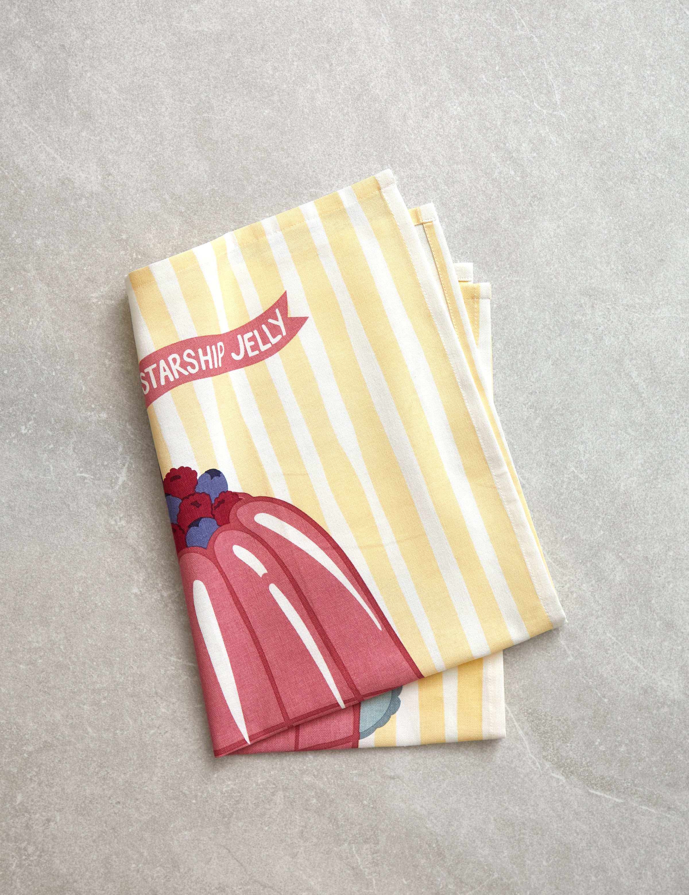 Starship Jelly Tea Towel | Multi-1