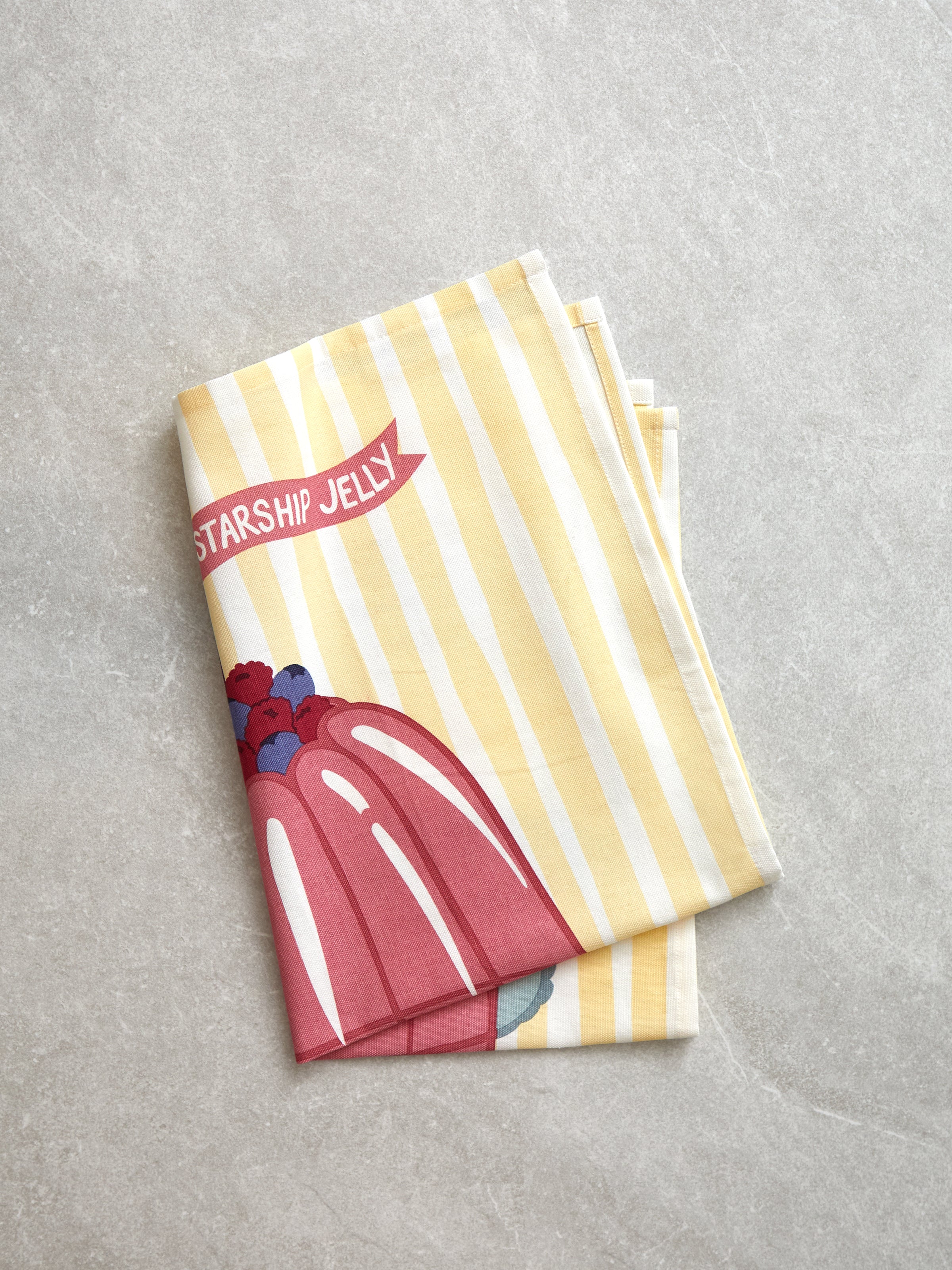 Starship Jelly Tea Towel | Multi-1