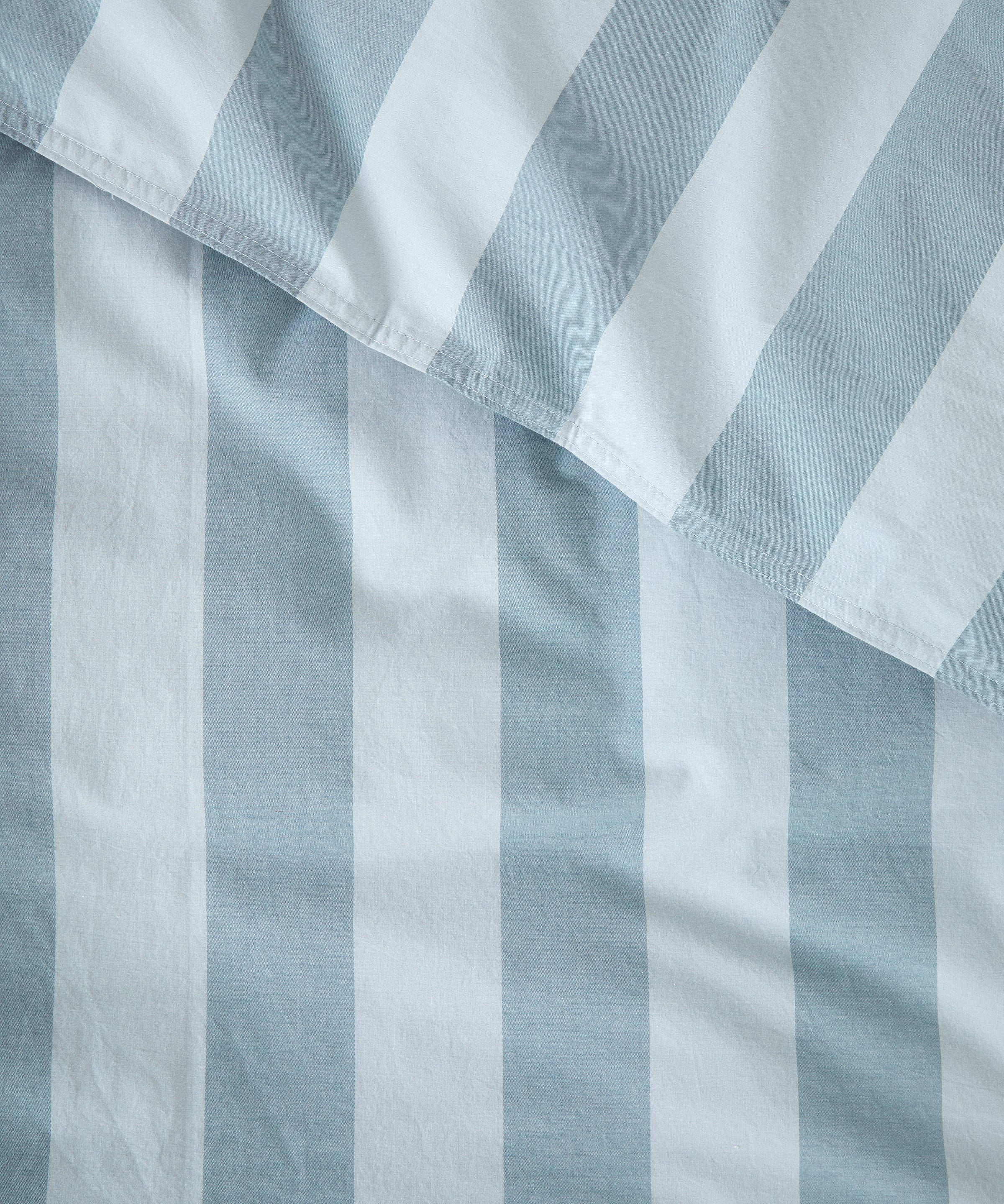 Tidal Duvet Cover Set | Blue Stripe-4