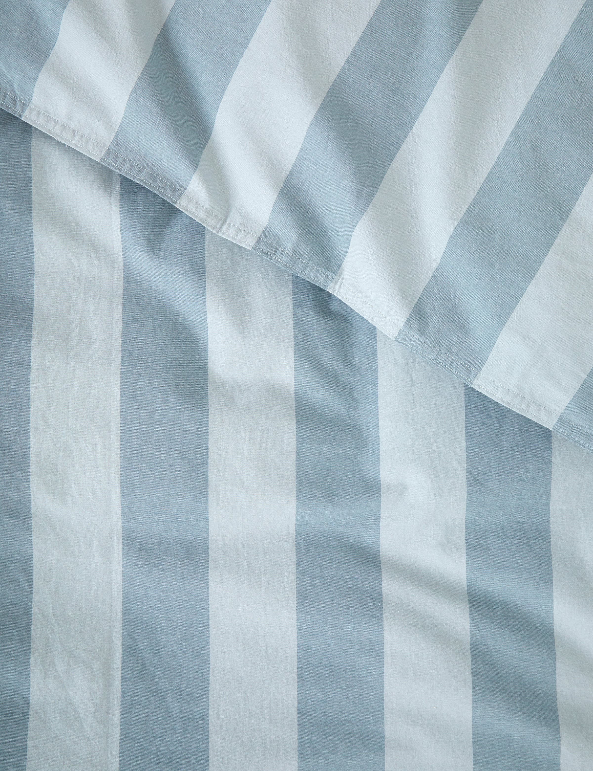 Tidal Duvet Cover Set | Blue Stripe-4