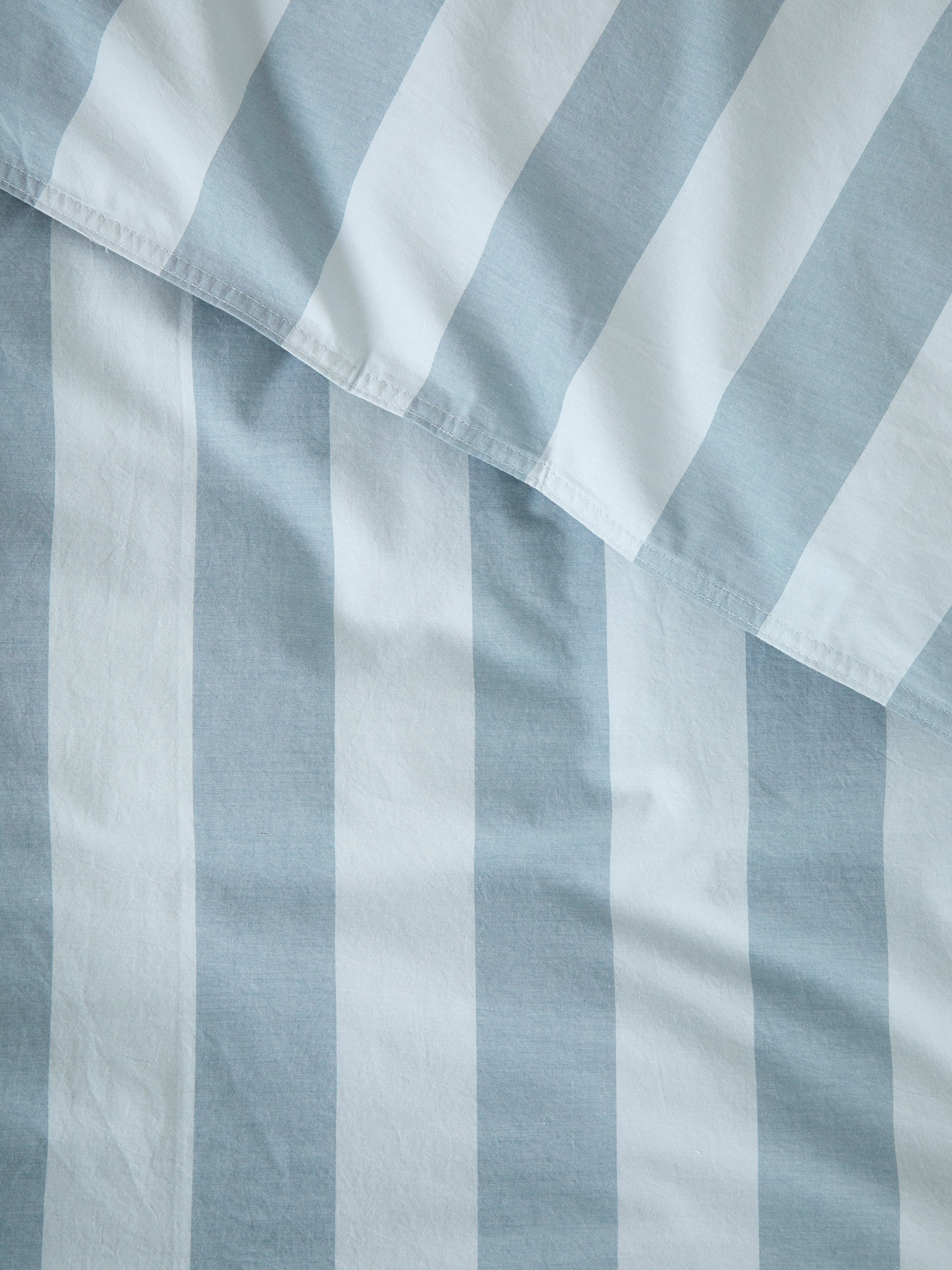 Tidal Duvet Cover Set | Blue Stripe-4