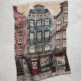 Tinsel Townhouse Linen Tea Towel | Multi-1