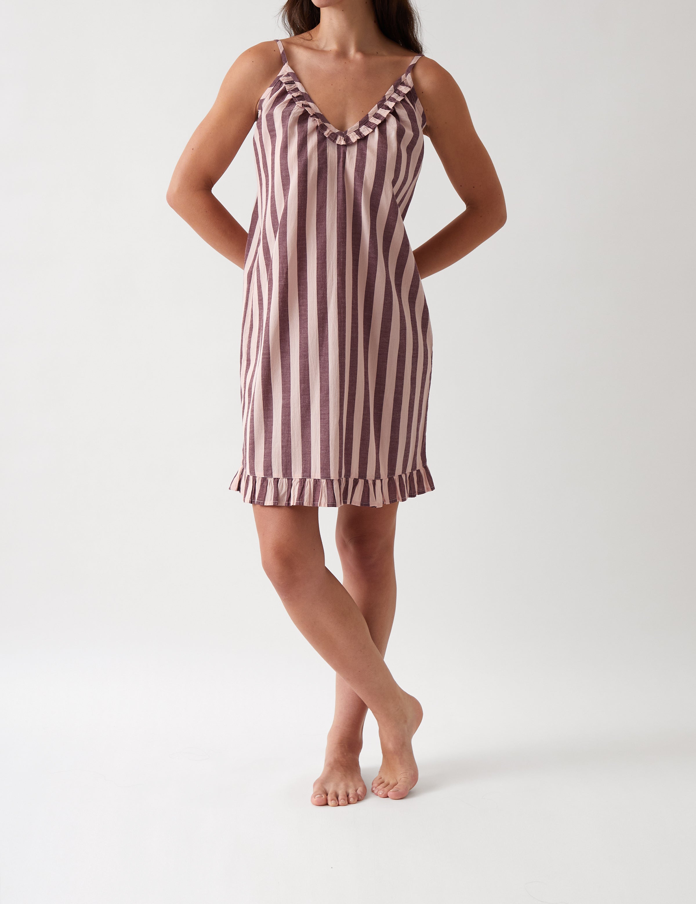 Tula Nightie | Stripe-1