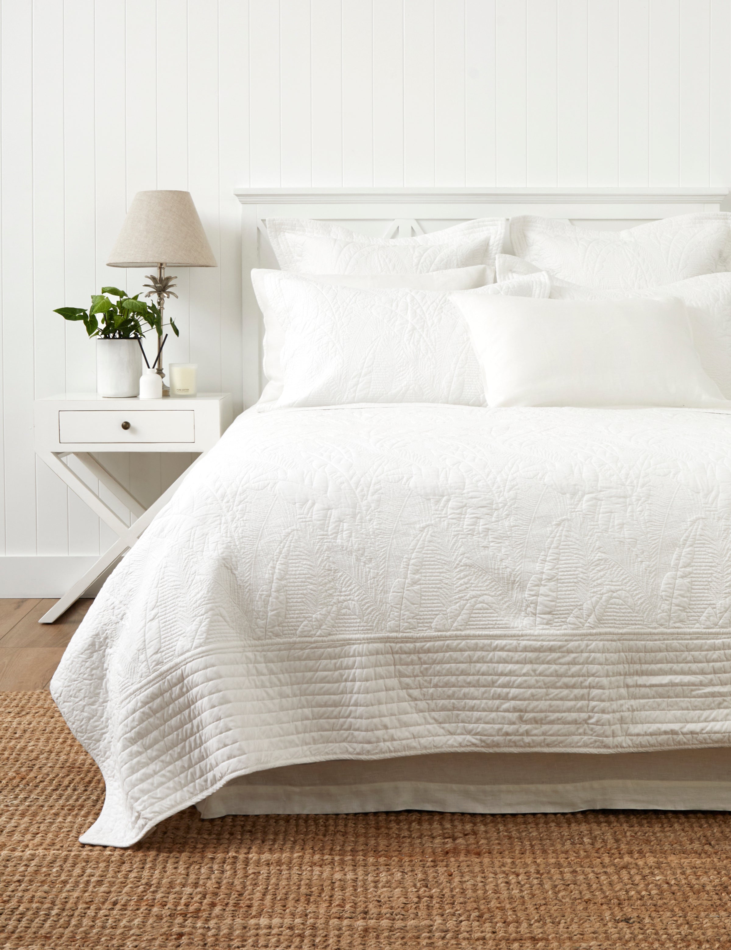 Unity Quilt | White-1