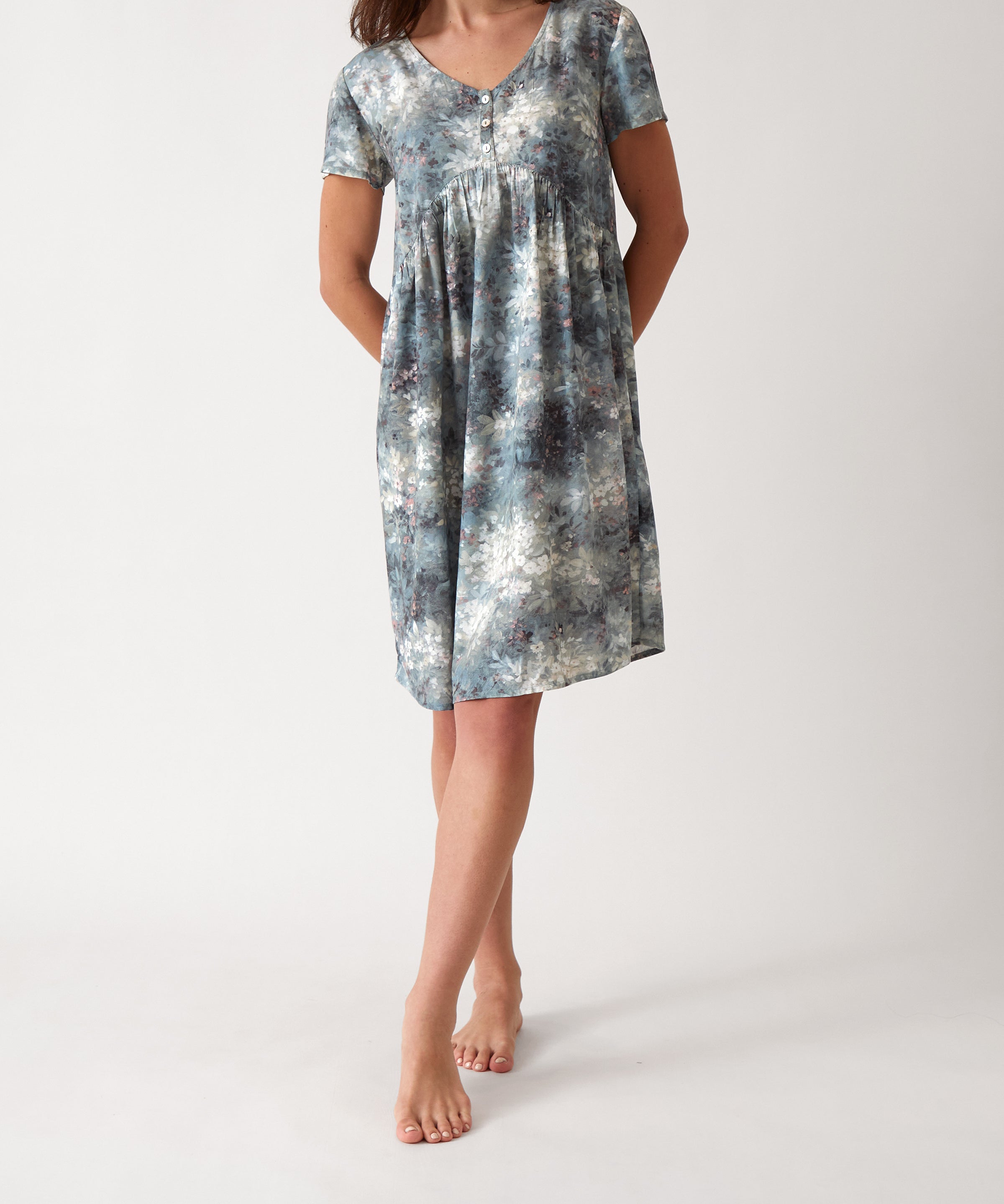 Valentina Empress Nightie | Floral-1