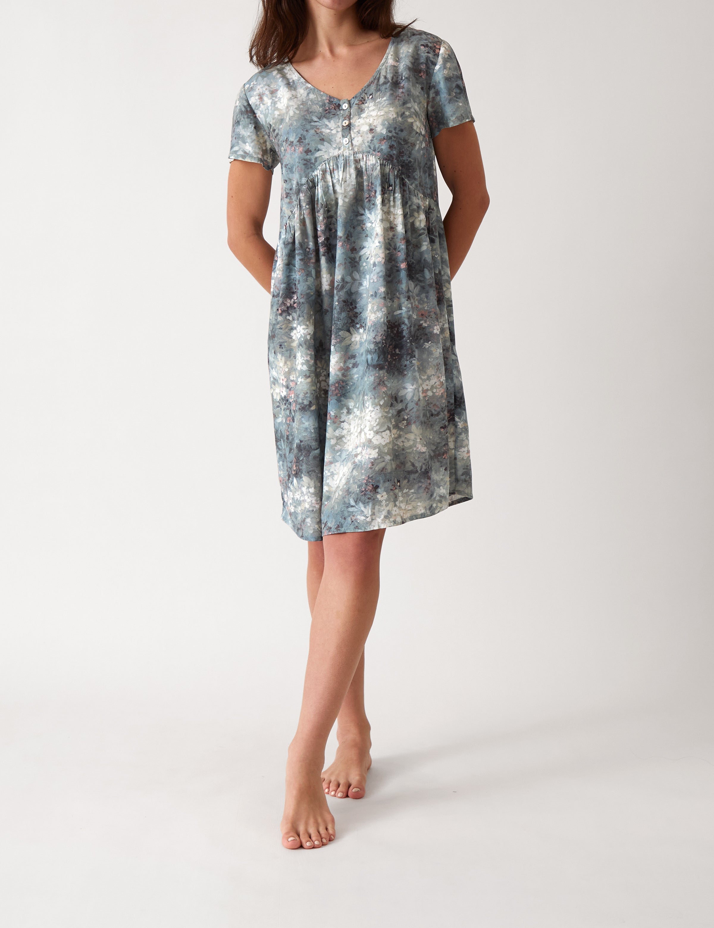 Valentina Empress Nightie | Floral-1