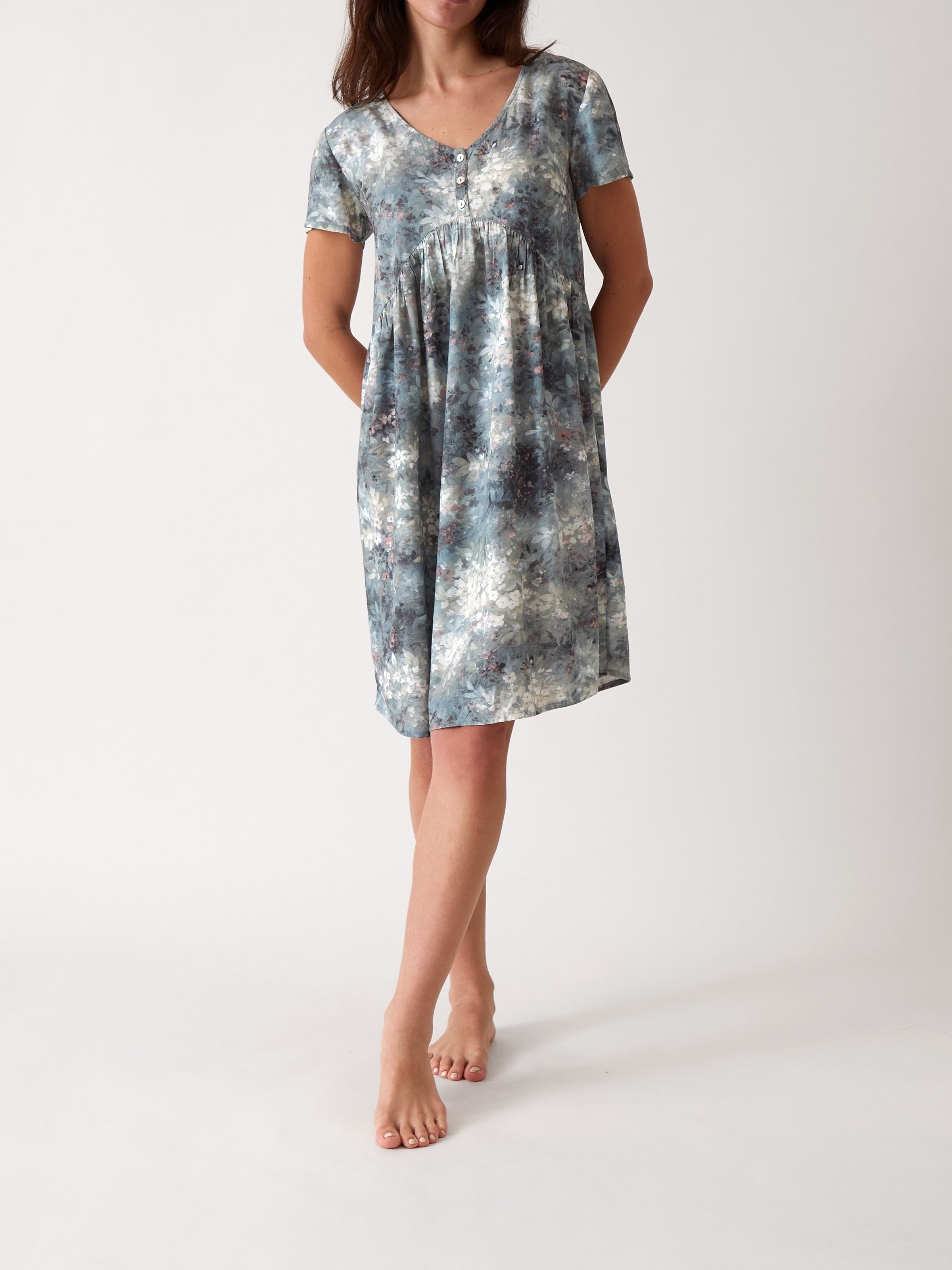 Valentina Empress Nightie | Floral-1