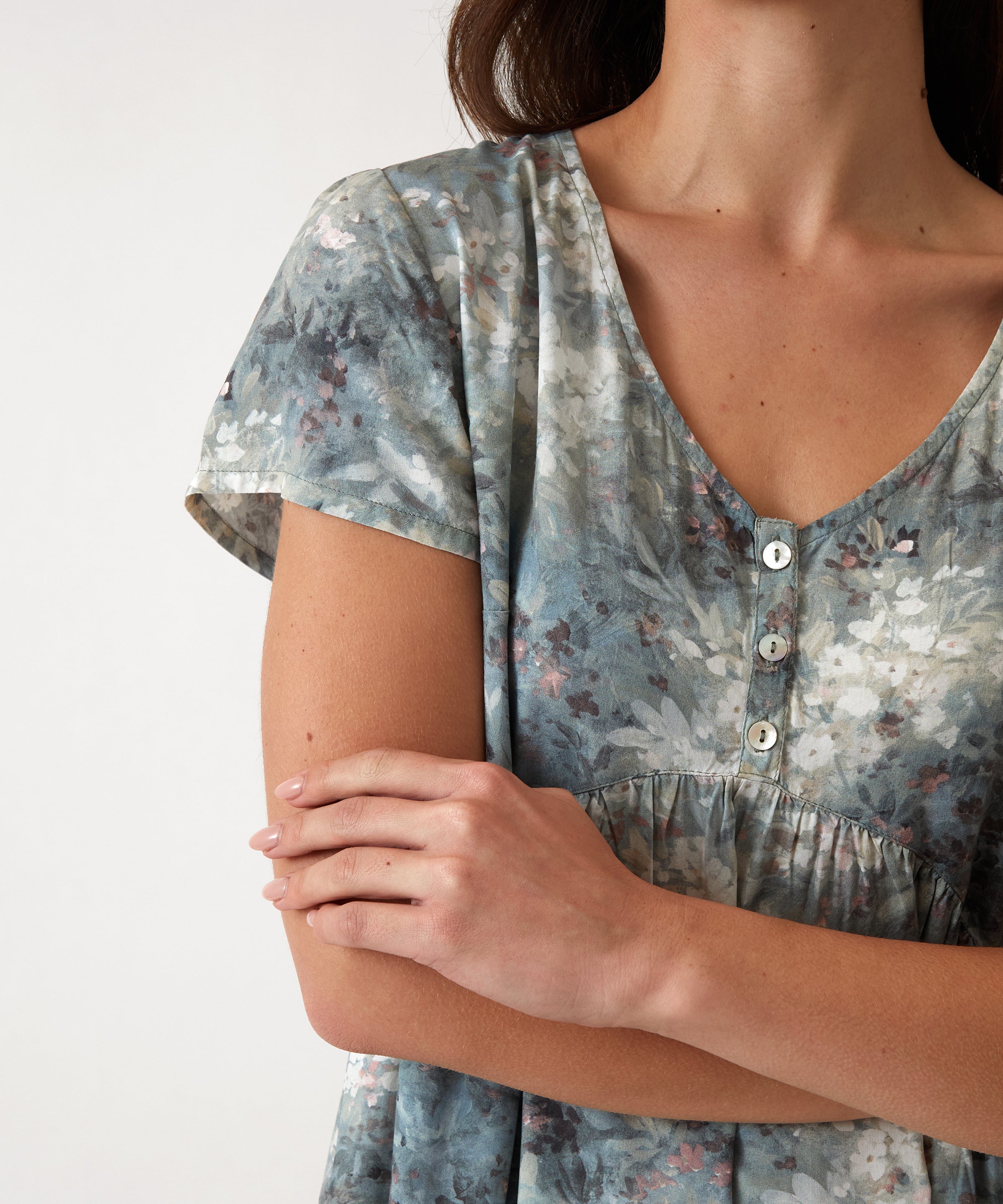 Valentina Empress Nightie | Floral-2