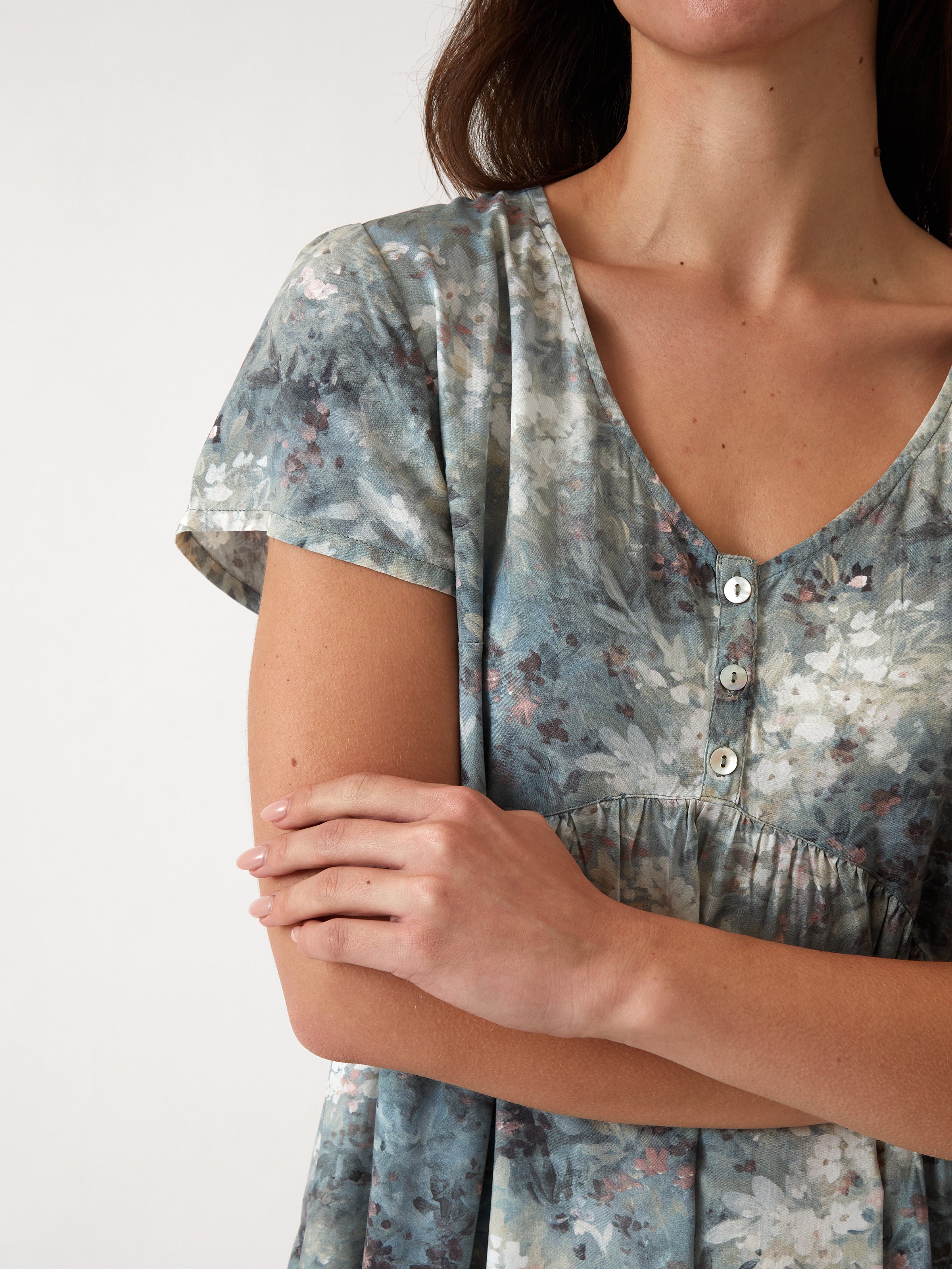 Valentina Empress Nightie | Floral-2