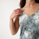 Valentina Full Length Bias Nightie | Floral-2