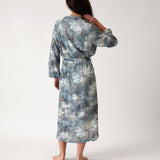 Valentina Full Length Robe | Floral-4
