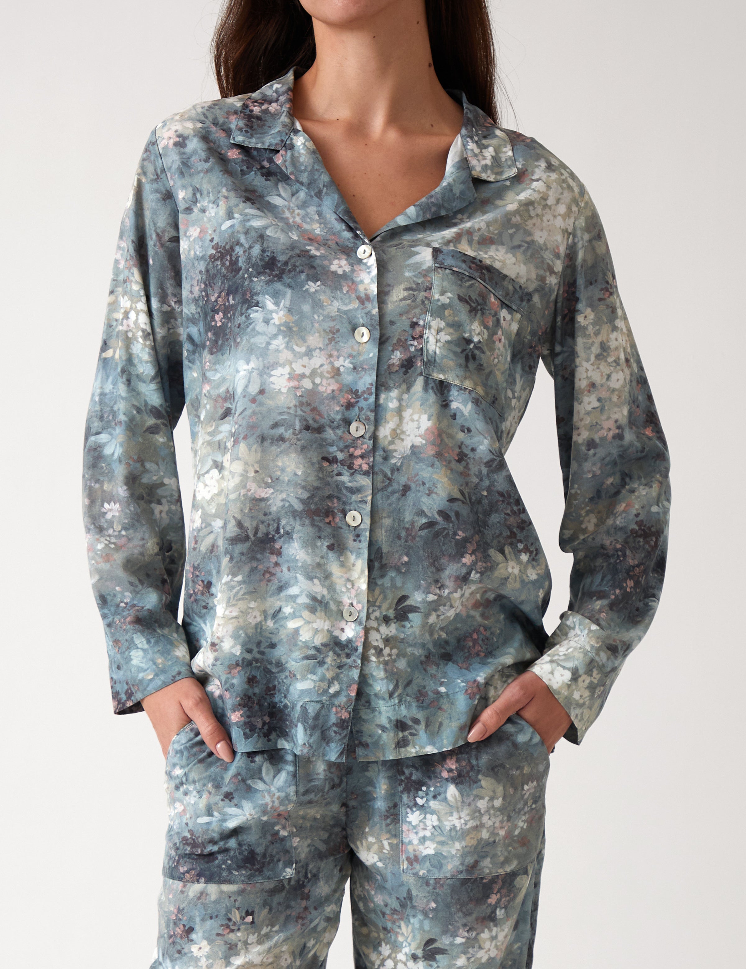 Valentina PJ Shirt | Floral-1