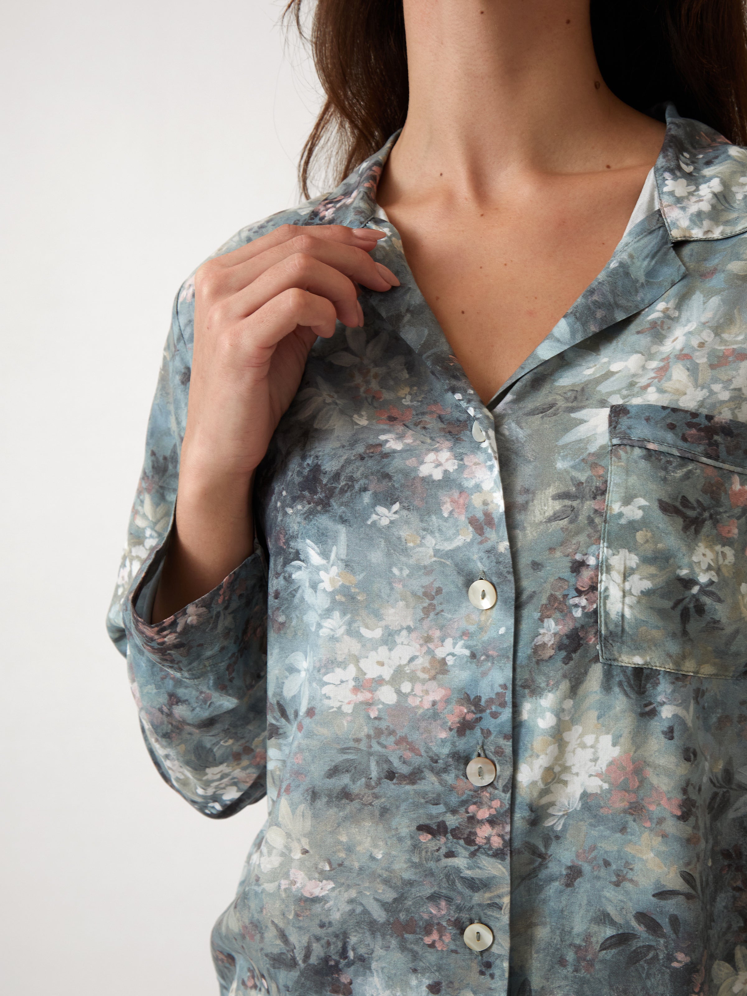 Valentina PJ Shirt | Floral-2