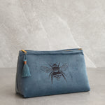 Velvet Bee Large Bath Bag | Haze-1