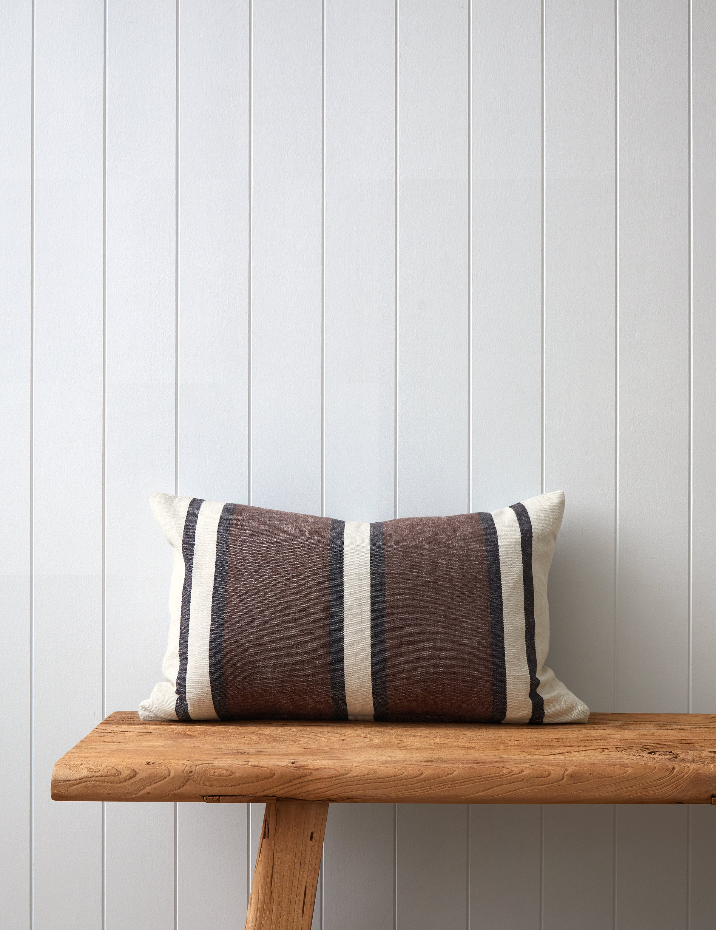 Wakefield Rectangle Cushion Cover | Cocoa-1