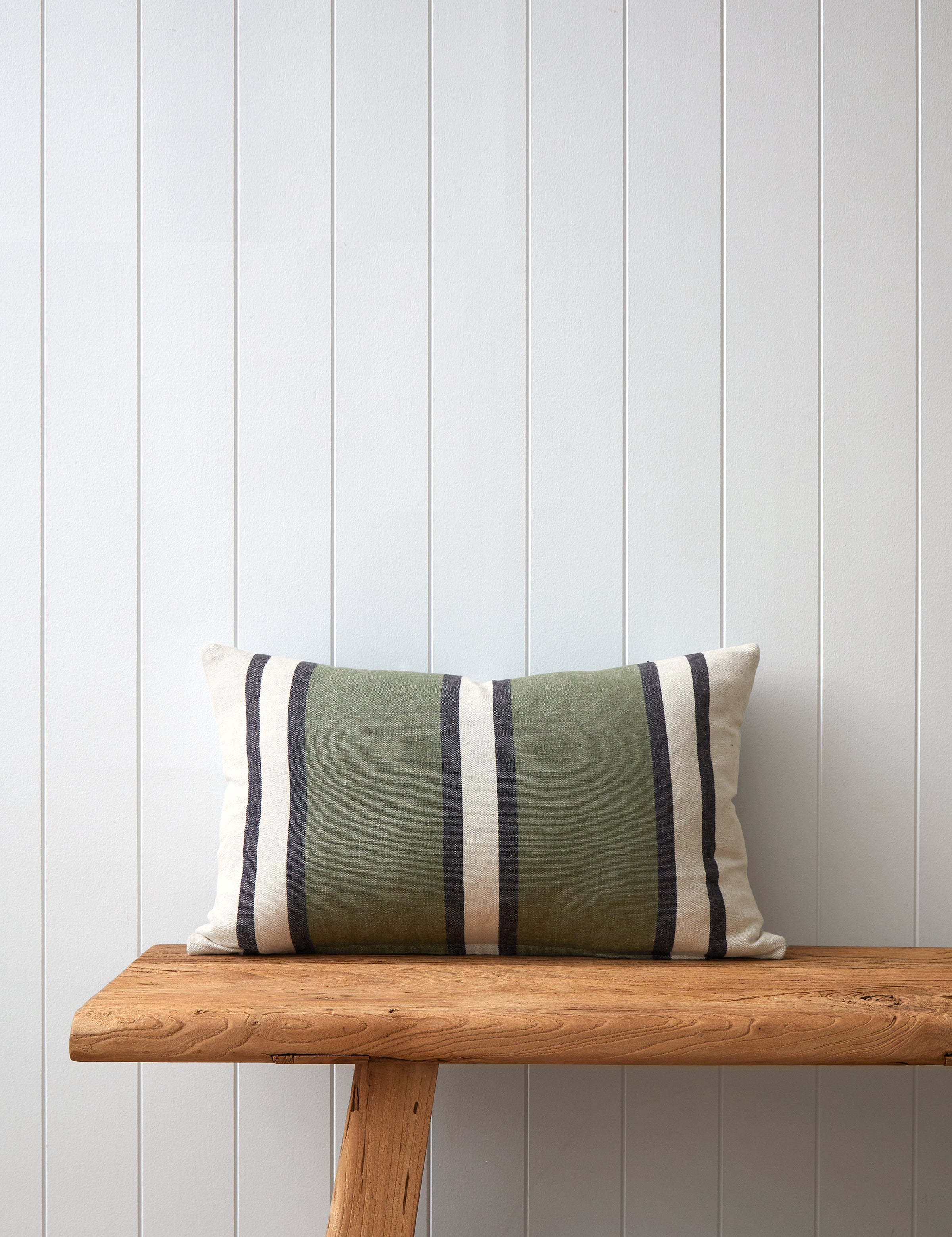 Wakefield Rectangle Cushion Cover | Green-1