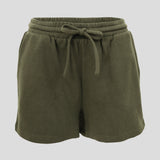 Weekend Cotton Knit Lounge Shorts | Olive-2