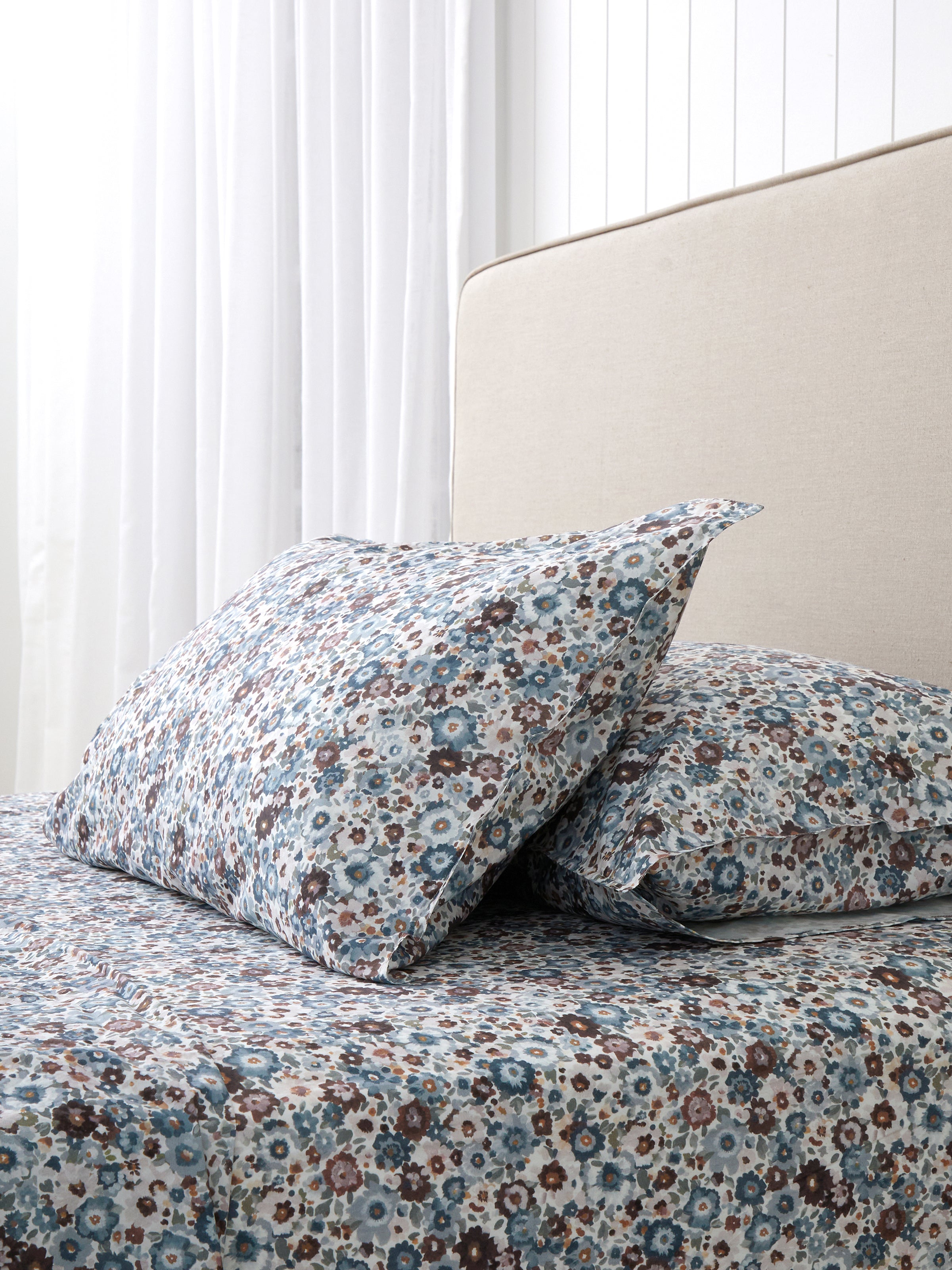 Zinnia Sheet Set | Floral-1