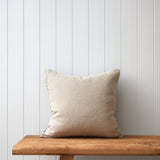 Zinnia Square Cushion Cover | Merlot Floral-3