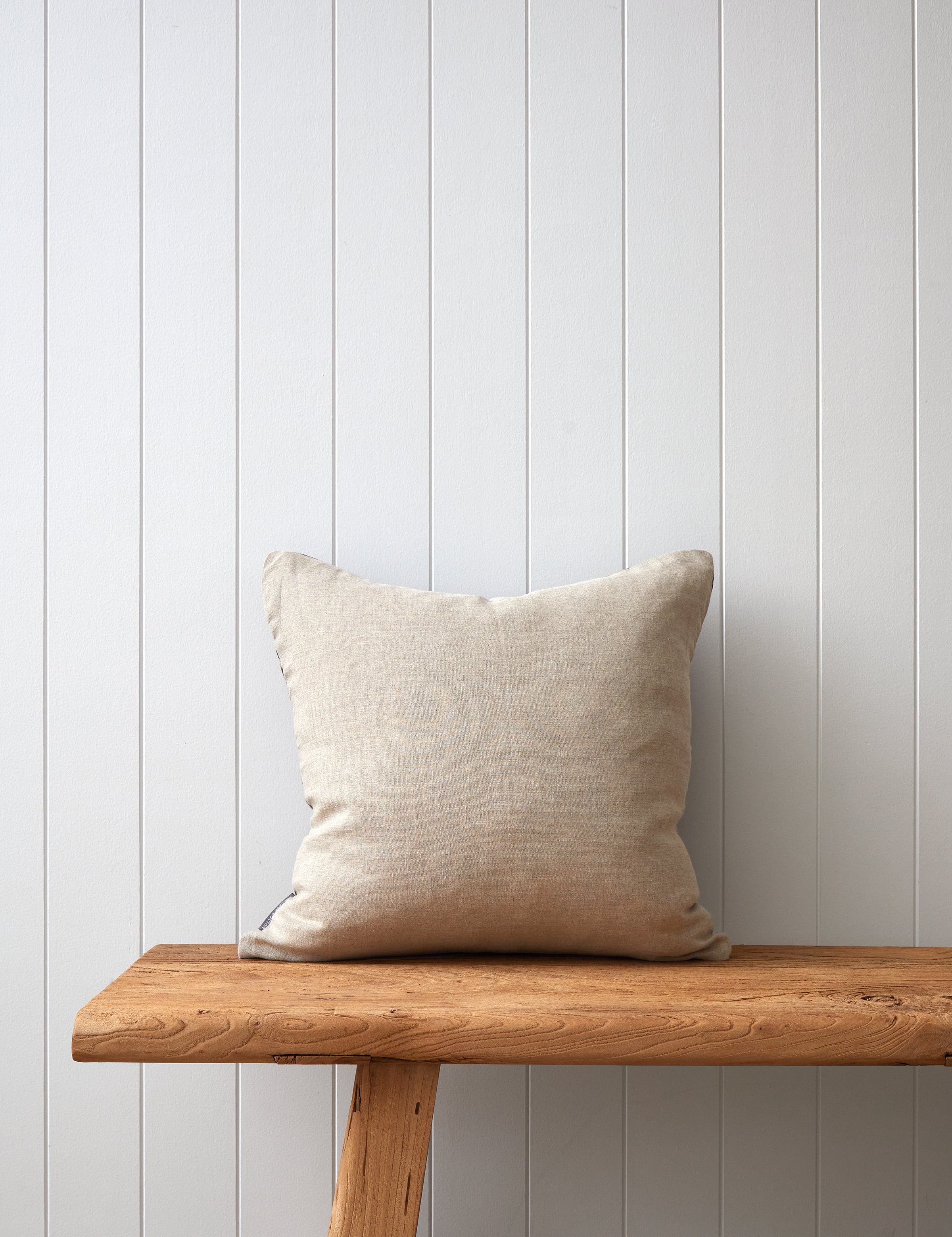 Zinnia Square Cushion Cover | Merlot Floral-3