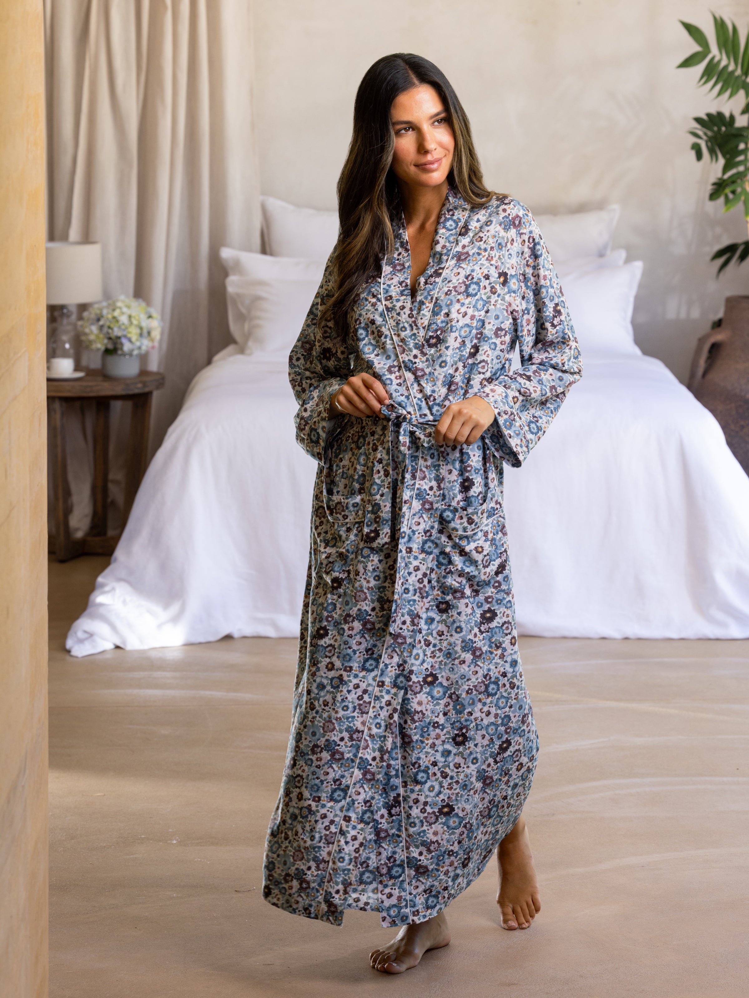 Bash Robe Zoe Zoe Full Length Robe | Wallace Cotton