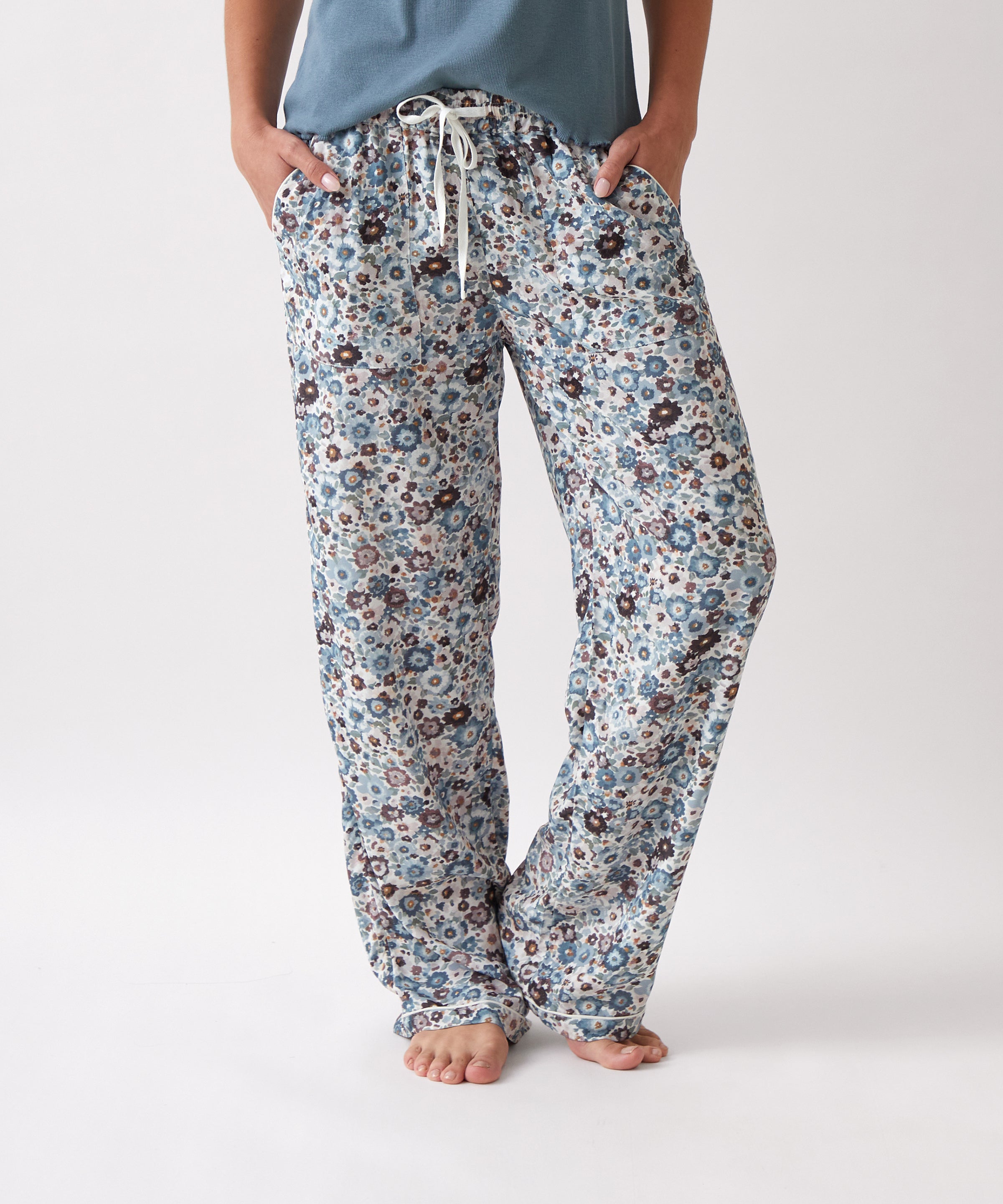 Zoe PJ Pants | Floral-1