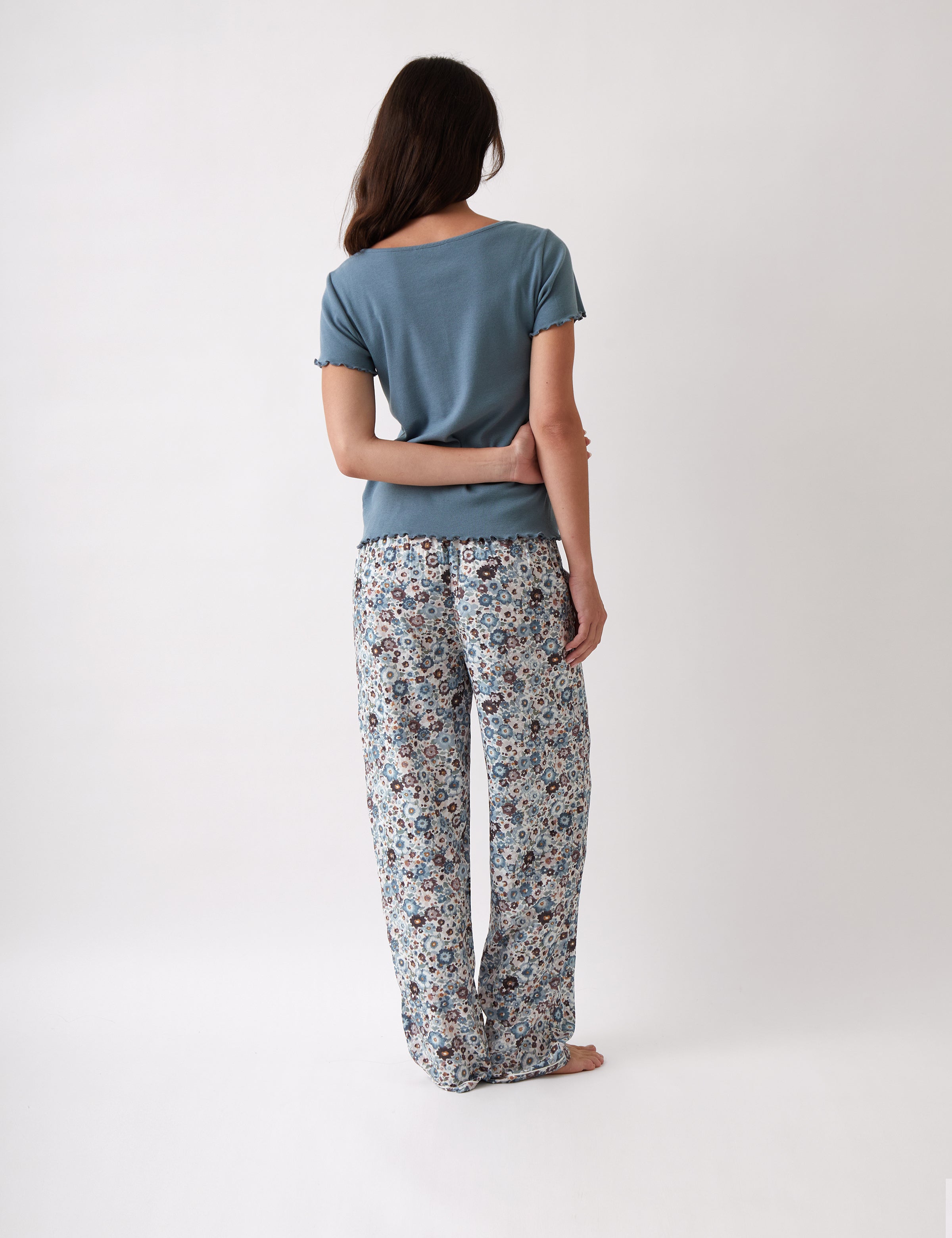 Zoe PJ Pants | Floral-4