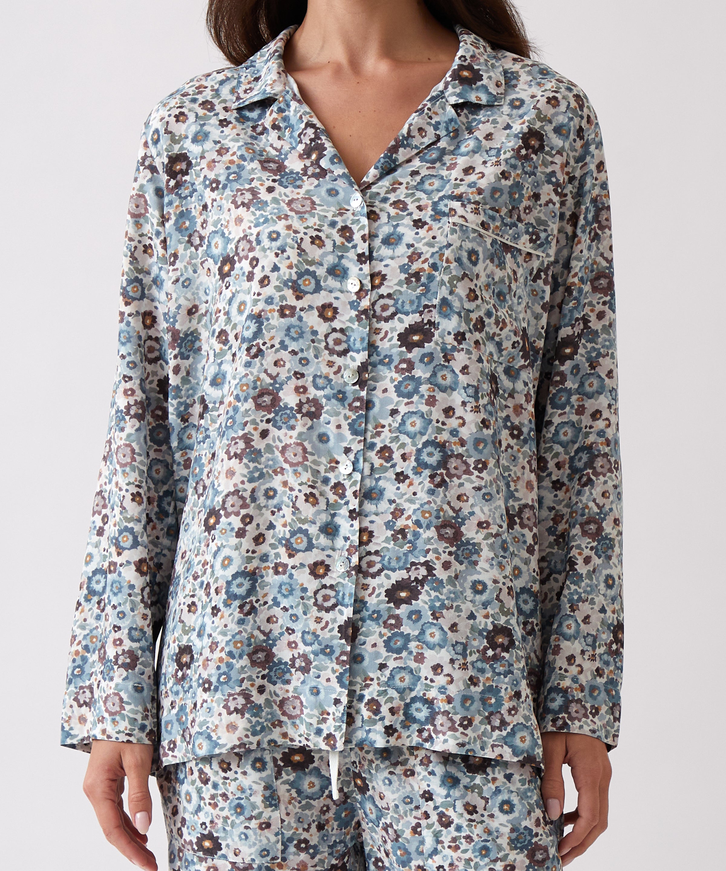Zoe PJ Shirt | Floral-1