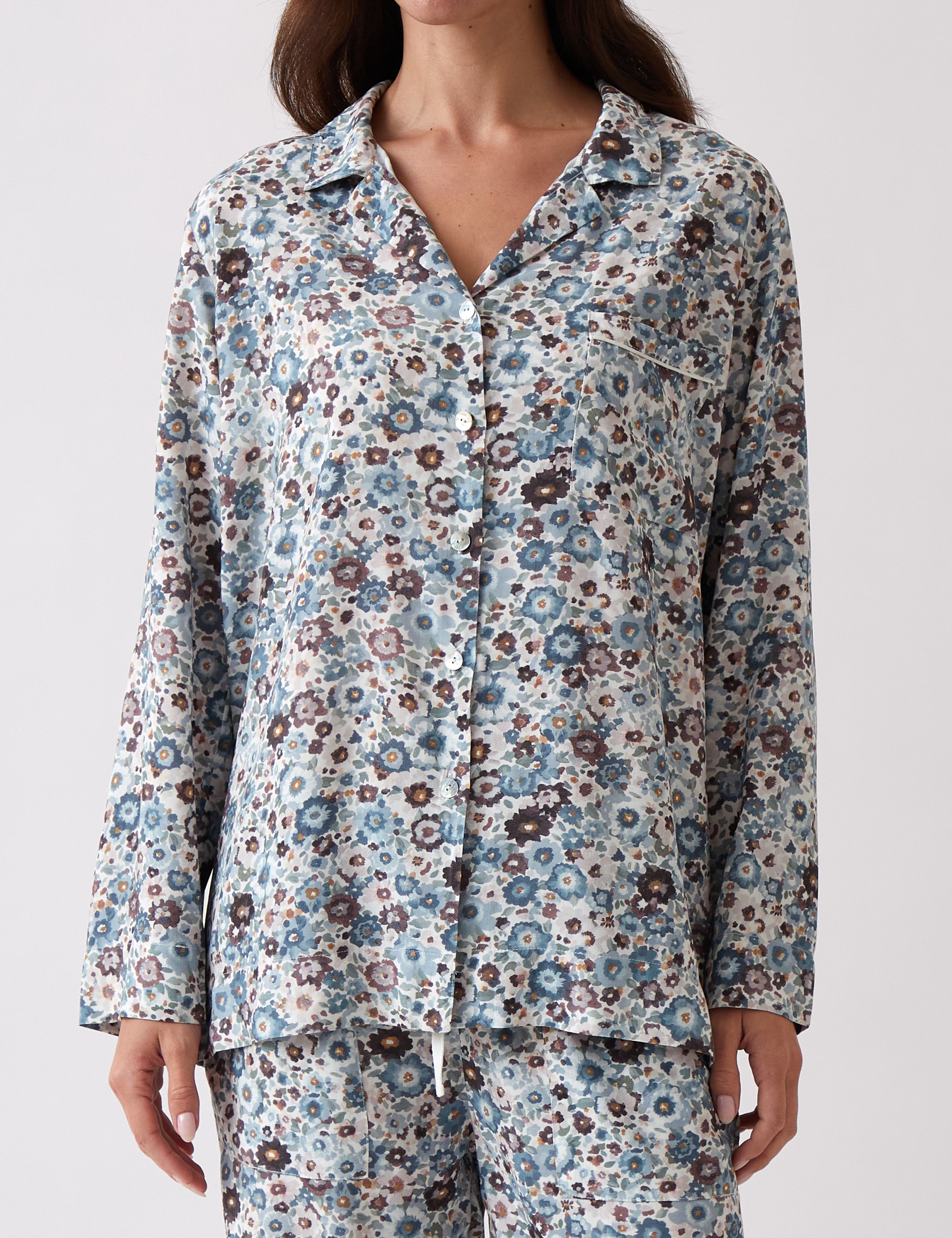 Zoe PJ Shirt | Floral-1