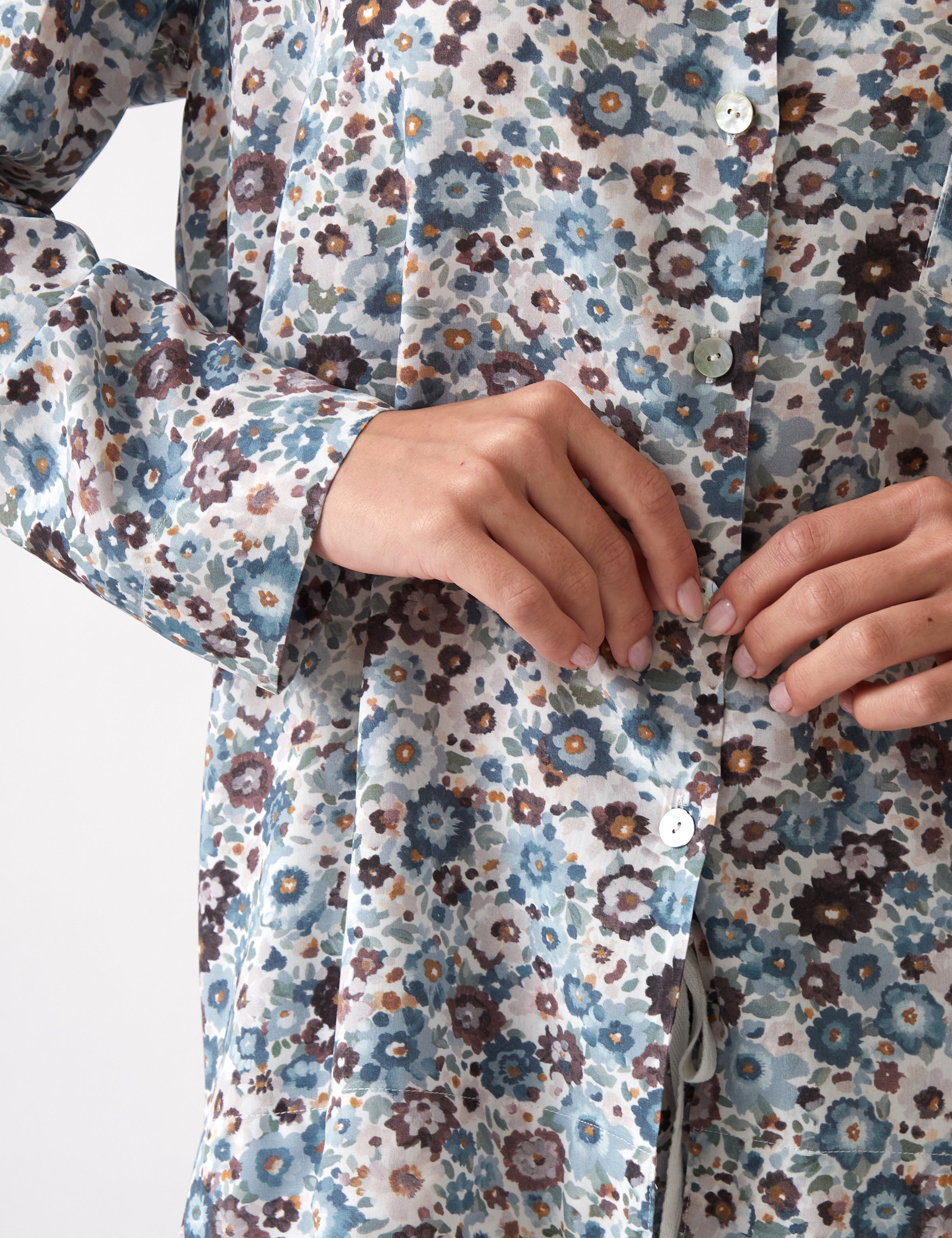 Zoe PJ Shirt | Floral-2